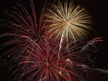 Fireworks at The Haven