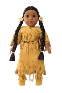 American Girl Doll Kaya American Girl Doll Kaya in faux deerskin dress