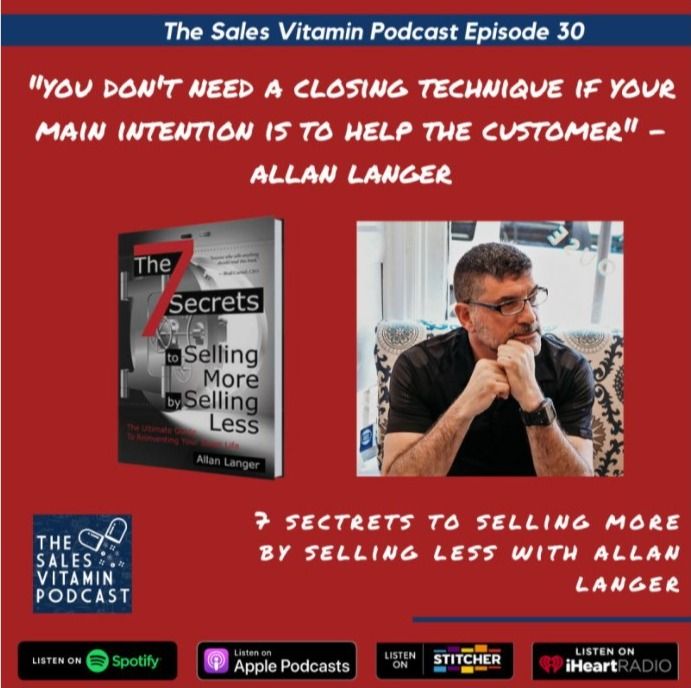 image of The Sales Vitamin Podcast video or podcast