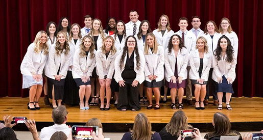 Image for Franklin College’s Master of Science Students Receive White Coats