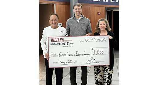 Image for Indiana Members Credit Union Contributes $1,053 to Franklin Township Education Foundation