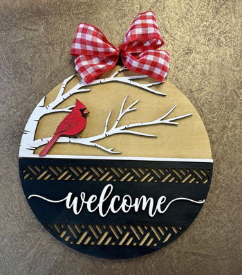 Welcome Sign Class at Southside Art League