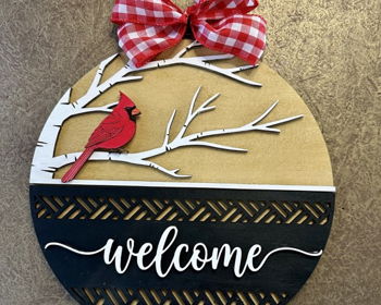 Welcome Sign Class at Southside Art League