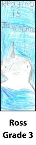 Ross Graham bookmark, 3rd grade