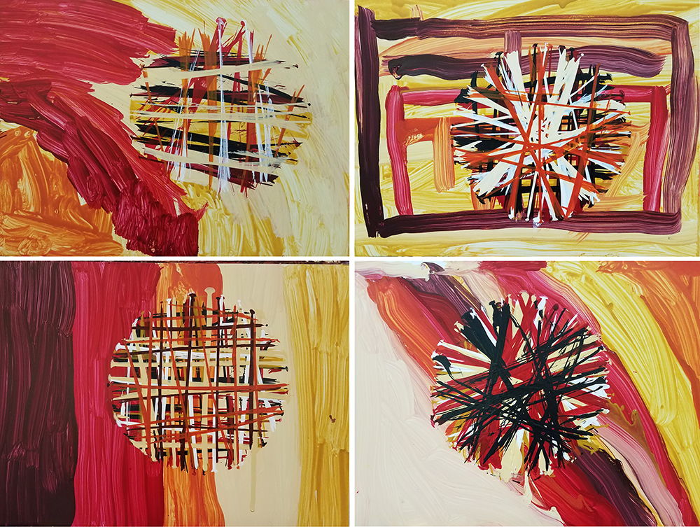 Warm Color Study Warm Color Study
