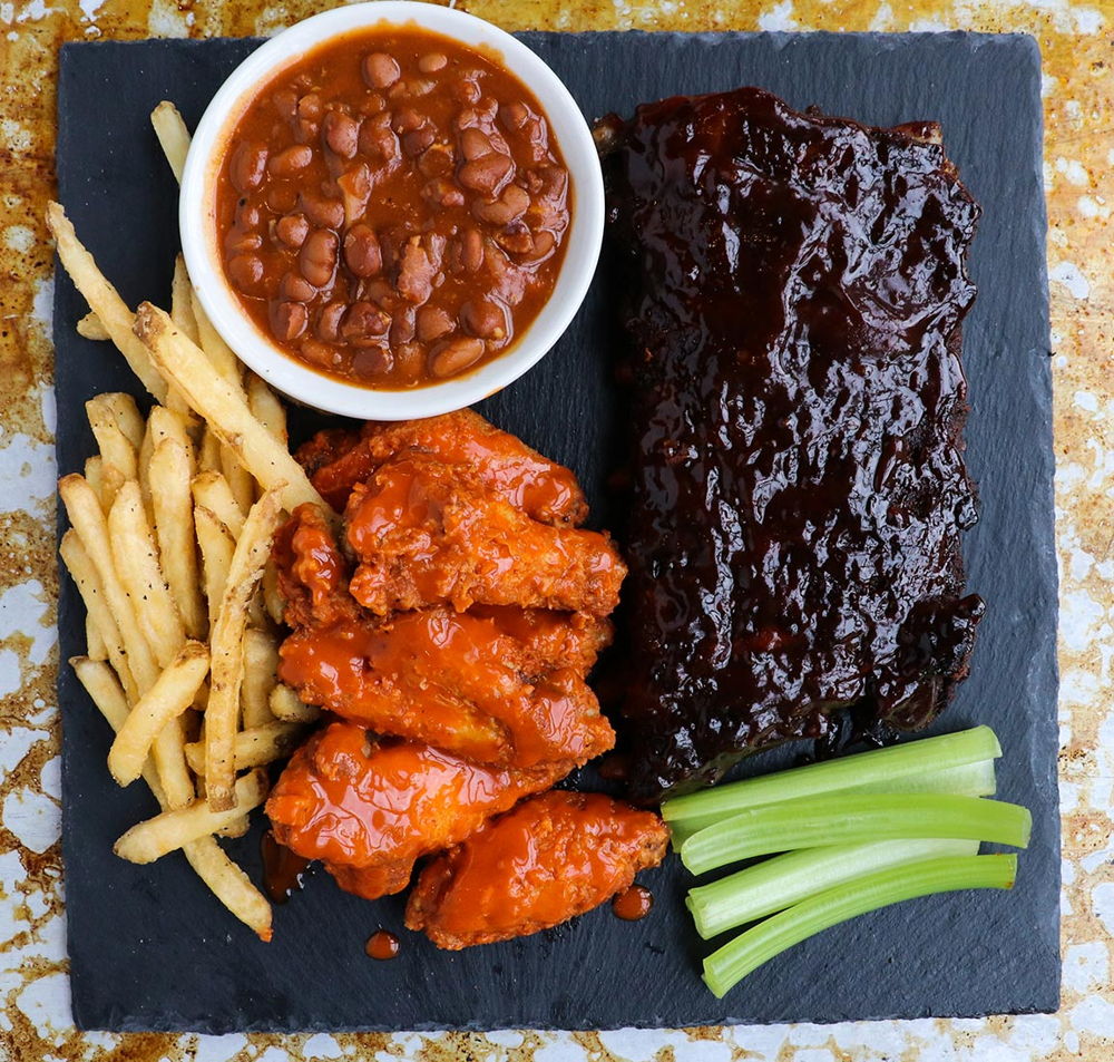 Ribs & Wings Combo Ribs & Wings Combo