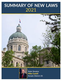 2021 Summary of New Laws - Sen. Gaskill