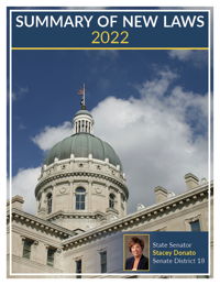 2022 Summary of New Laws - Sen. Donato