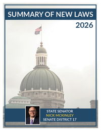 2026 Summary of New Laws - Sen. McKinley