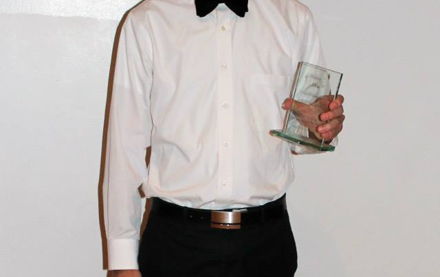 Image for Gamma Tau brother receives Outstanding Community Service Award