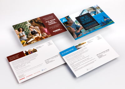 Personalized Travel Direct Mailer
