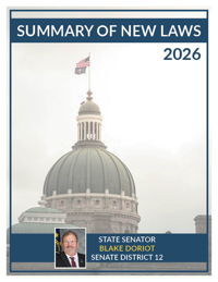 2026 Summary of New Laws - Sen. Doriot