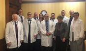 Leising meets Indiana State Medical Association members