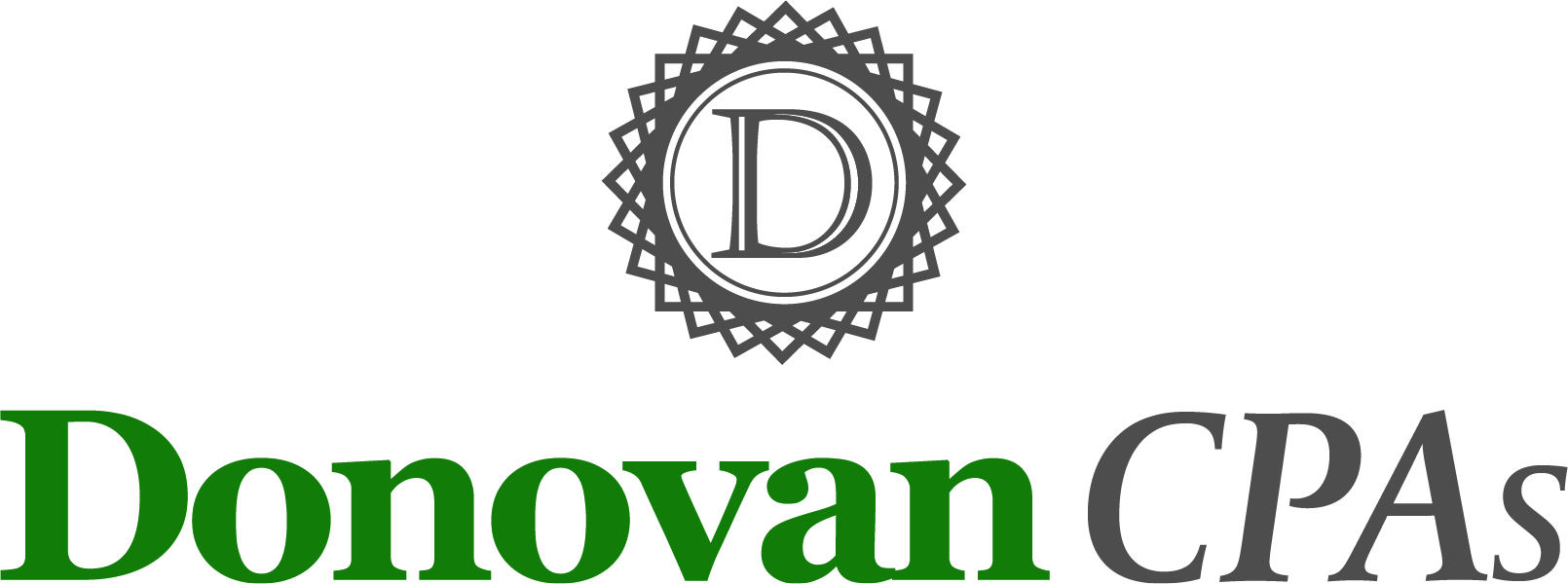 Donovan CPAs stacked logo