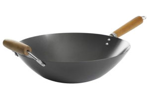 Black wok from the Library of Things
