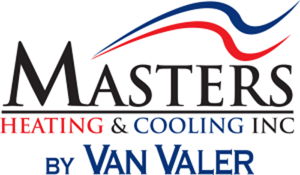 Logo for Masters Heating & Cooling, Inc by Van Valer
