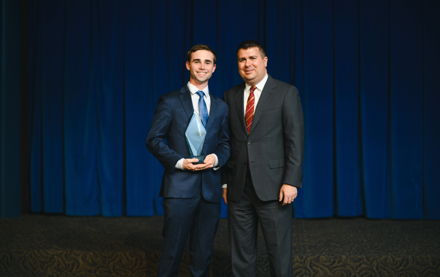 Image for Gamma Tau/Drake receives the 2018/2019 David L. Westol Sacred Purpose Award