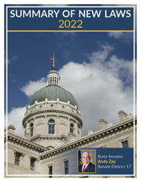 2022 Summary of New Laws - Sen. Zay
