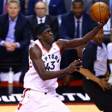 Image for Raptors prove they’re unfazed by unfamiliar spotlight with historic win