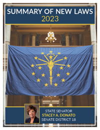 2023 Summary of New Laws - Sen. Donato