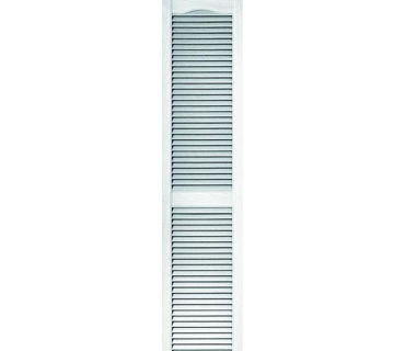 STANDARD LOUVERED SHUTTERS-WHITE STANDARD LOUVERED SHUTTERS-WHITE