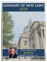 2024 Summary of New Laws - Sen. Buck
