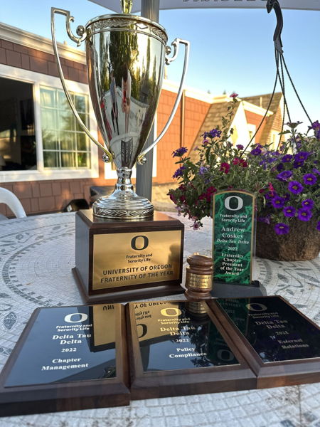 Gamma Rho Chapter Honored at University of Oregon Fraternity and Sorority Life Excellence Awards