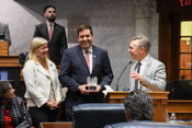 Indiana Senate Honors State Sen. John Crane