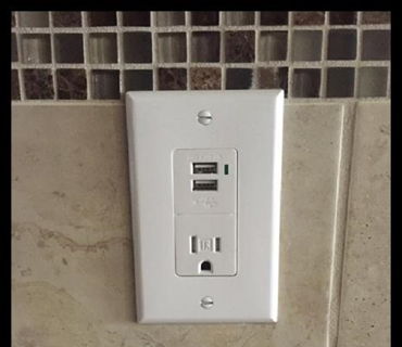 OPTIONAL USB/POWER OUTLET