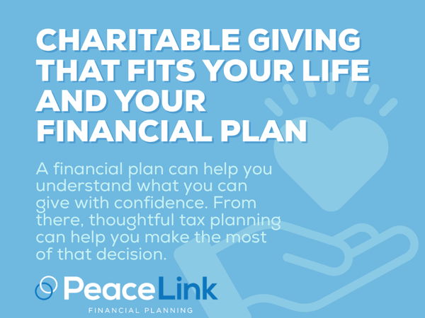 Image for Charitable Giving That Fits Your Life and Your Financial Plan