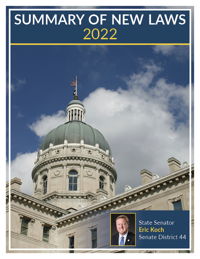 2022 Summary of New Laws - Sen. Koch