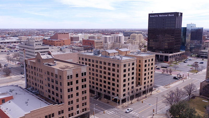 amarillo building downtown