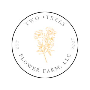 Logo for Two Trees Flower Farm