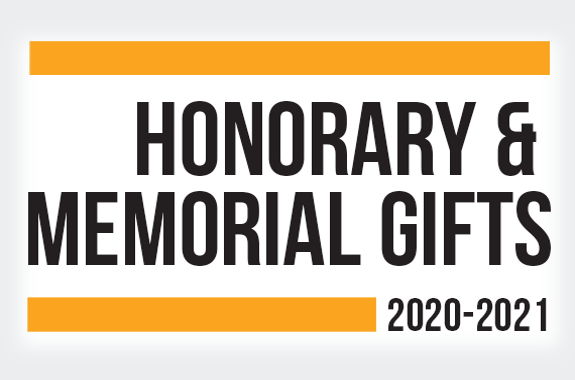 Image for 2020-2021 Honorary and Memorial Gifts