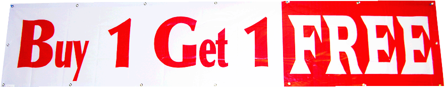 Image for Banner 2x10 BUY 1 GET 1 FREE