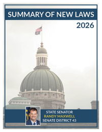 2026 Summary of New Laws - Sen. Maxwell