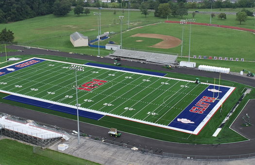 Image for New Football Field Turf Dedicated