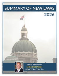 2026 Summary of New Laws - Sen. Bohacek