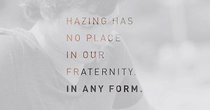 No Hazing