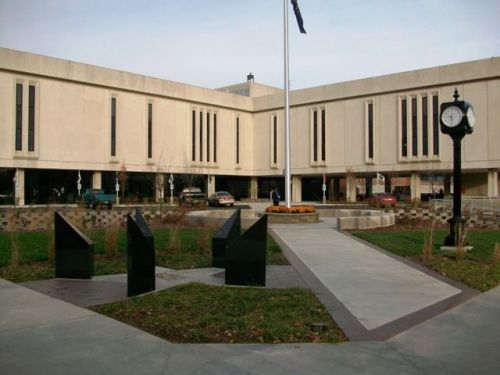 Delaware County Building Plaza After Completion in Fall of 2011 Delaware County Building Plaza After Completion in Fall of 2011
