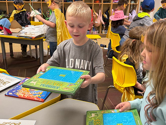 kids in the classroom