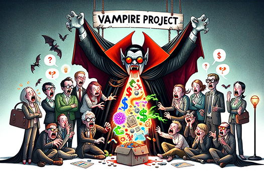 Image for Don't let 'Vampire Projects' drag your portfolio down!