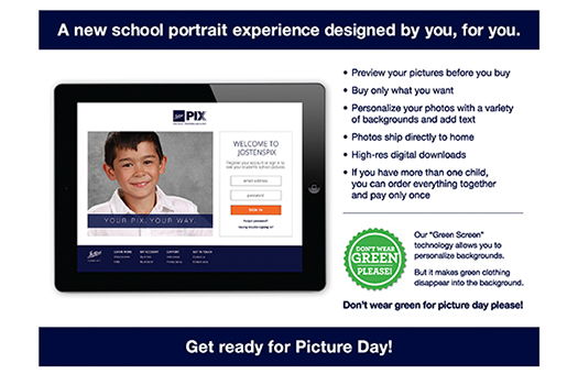 Image for Mark your calendar for ICES picture day on Tuesday, August 23rd