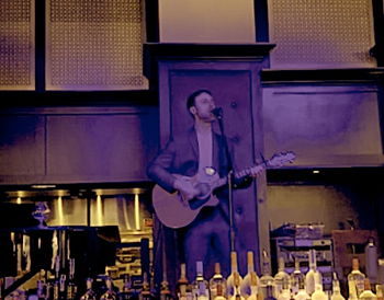 Jon Shoulders at Vino Villa