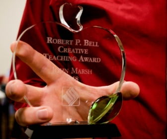Robert P. Bell Creative Teaching Award John Marsh was awarded the inaugural Robert P. Bell Creative Teaching Award.