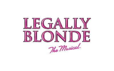 Logo for LEGALLY BLONDE