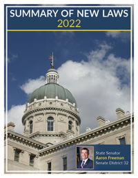 2022 Summary of New Laws - Sen. Freeman