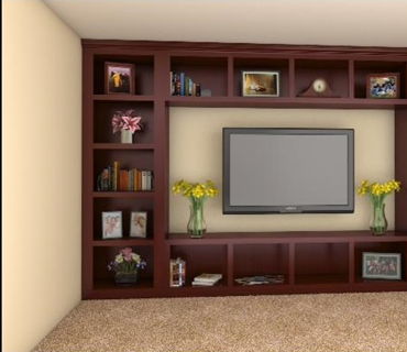 FULL WALL BOOKCASE FULL WALL BOOKCASE