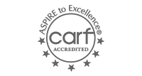 Logo for CARF