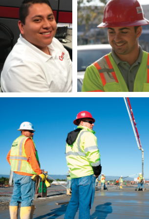 collage of workers